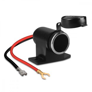   Priza pentru bricheta auto Navaris, 12V, Stecher impermeabil, Negru, 45889.01