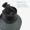Bidon fitness Navaris, otel inoxidabil, 2,2 L, 51084.73