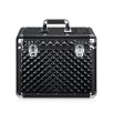   Cutie pentru accesorii ingrijire cai Navaris, Aluminiu, Negru, 50875.02