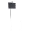   Set 10 Etichete din ardezie cu tarusi din otel Navaris pentru plante, 53850.01